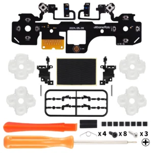 eXtremeRate Whole Clicky Kit V2 for ps5 Controller BDM-040/050/060 Shoulder Face Buttons.