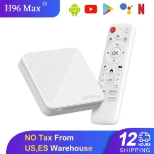 Newest H96 MAX H313 Smart TV Box Android 14 2GB 8GB 16GB Wifi 4K HD Google Voice Media Player Set Top Box