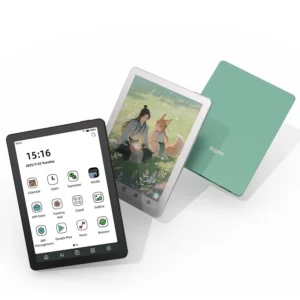 Bigme B6 ebook reader, 6'' color e-ink Electronic book, 36-level front light, Android 14 OS, Eye-Protecting